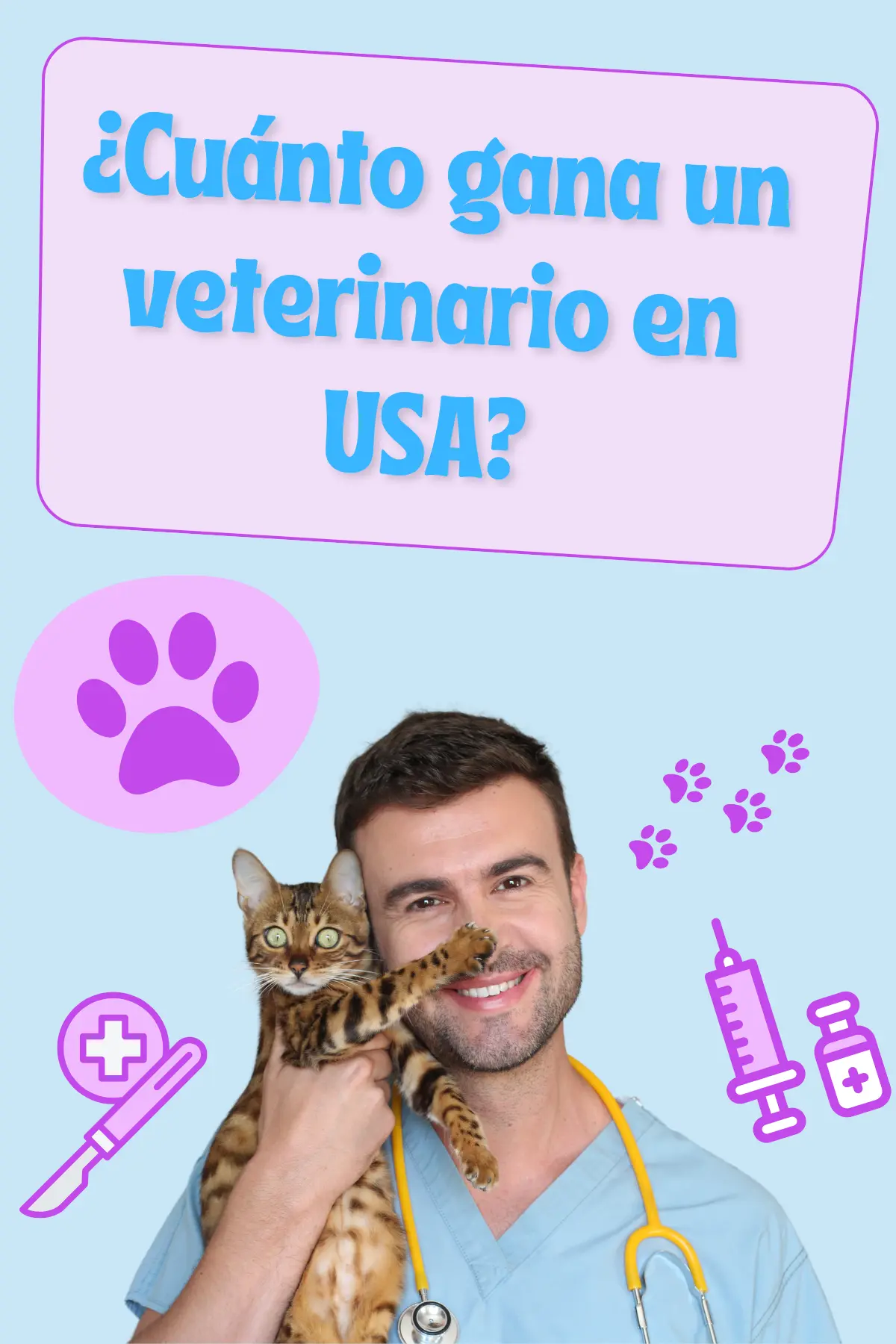 Salario de un veterinario en USA